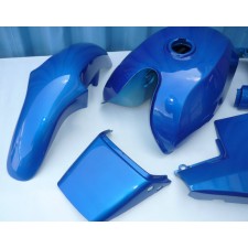 KAPOTA KOMPLETNÍ - BLUE STYLE - METALÍZA - (S BLATNÍKEM NA NOVÝ TYP VIDLICE)